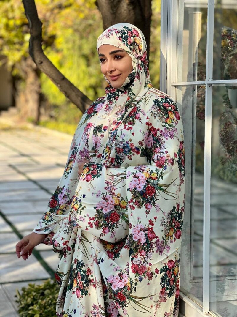 226 چادر نماز کیسه ای کد 678 - تصویر 1