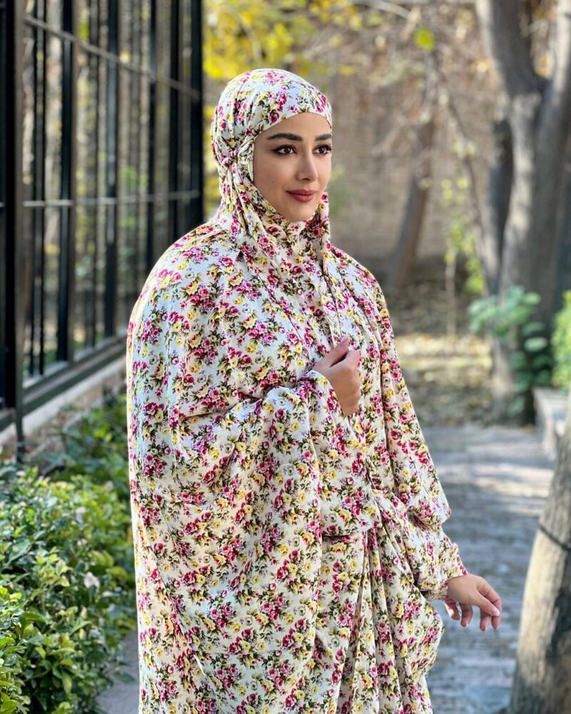 243 چادر نماز کیسه ای کد 243 - تصویر 1