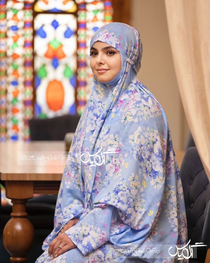 257 چادر نماز کیسه ای کد 257 - تصویر 1