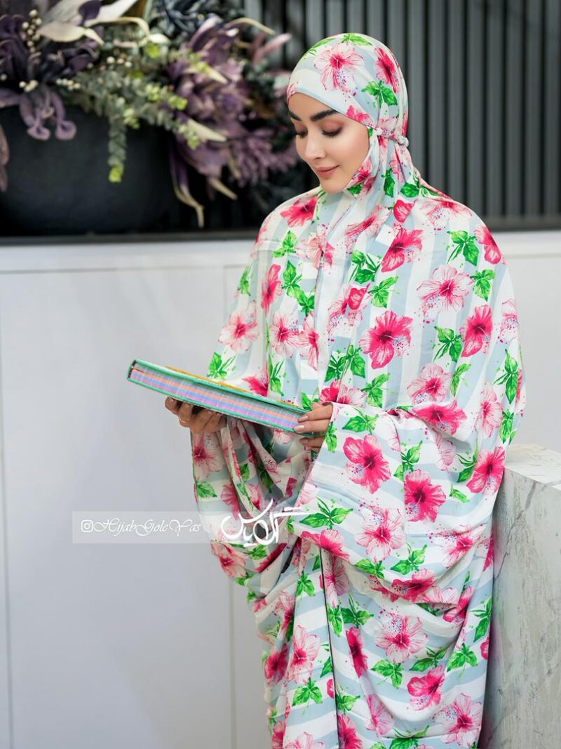 287-1 چادر نماز کیسه ای کد 287 - تصویر 1