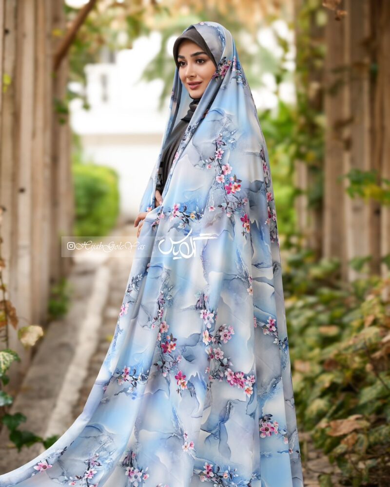 چادر رنگی سیلک اندونزی کد 309 - Image 1