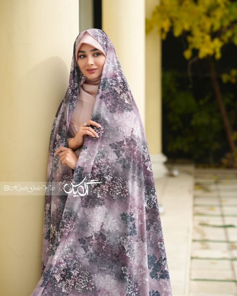 311 چادر رنگی سیلک اندونزی کد 311 - تصویر 1