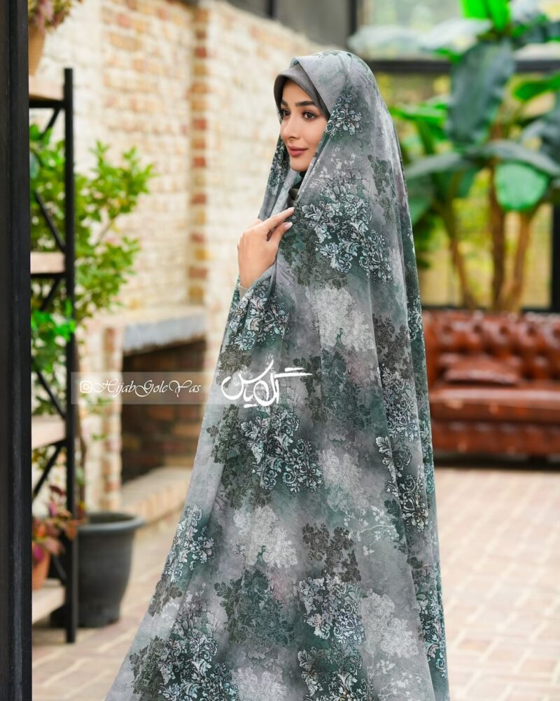 چادر رنگی سیلک اندونزی کد 313 - تصویر 1