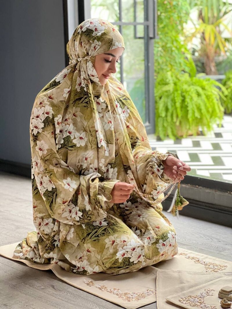 377 چادر نماز آستین دار کد 377 - تصویر 1