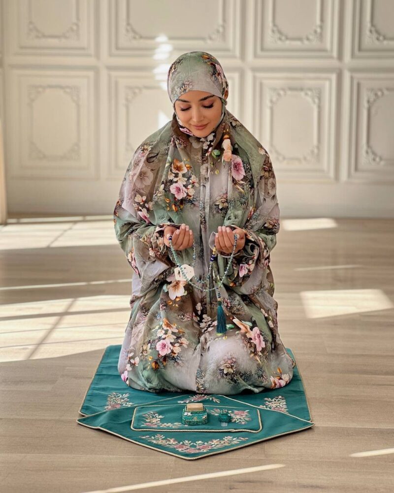 382 چادر نماز آستین دار کد 382 - تصویر 1