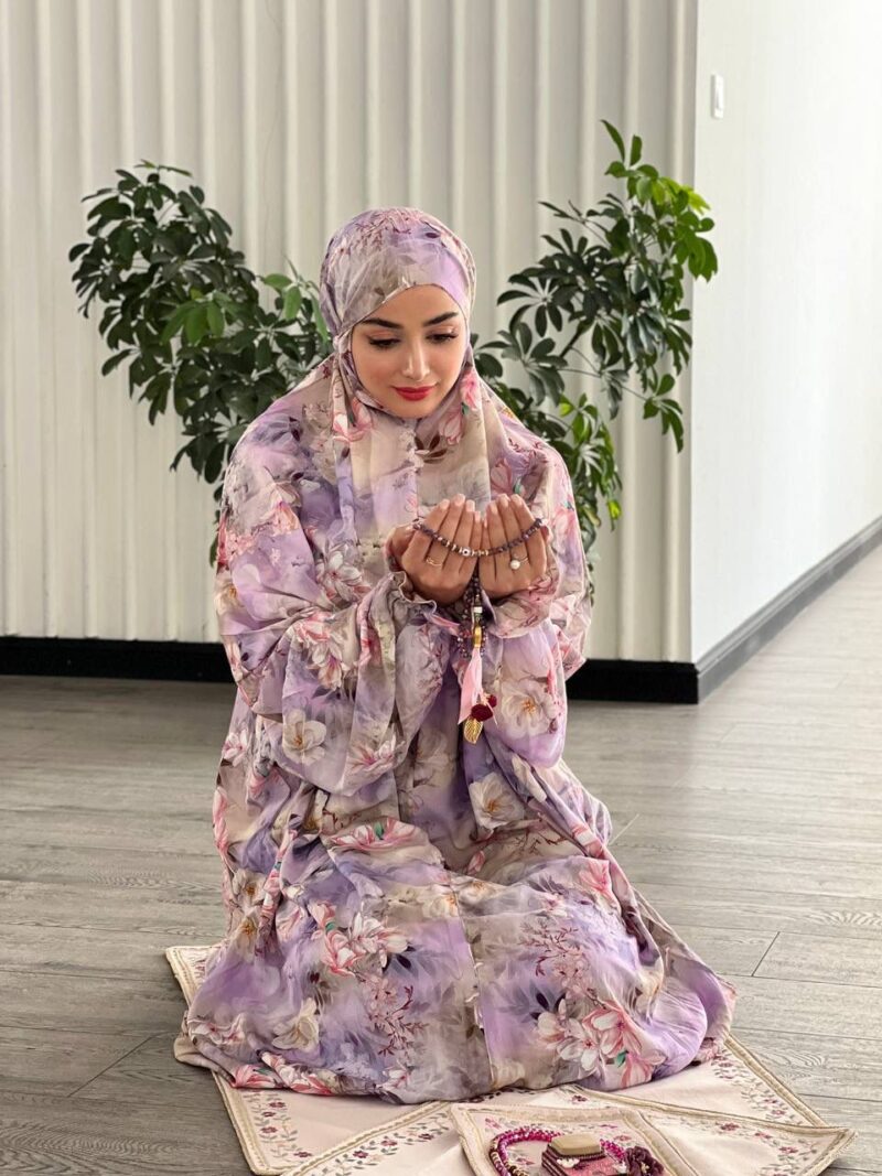 چادر نماز آستین دار کد 384 - تصویر 1