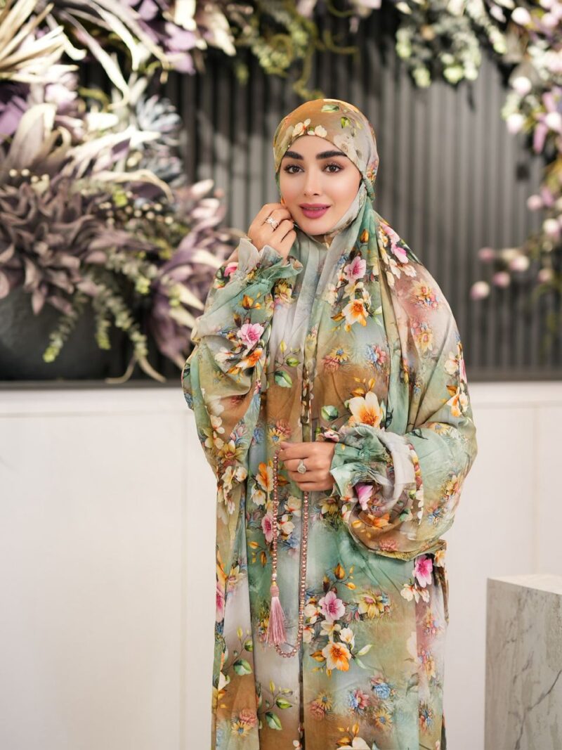 389 چادر نماز آستین دار کد 389 - تصویر 1