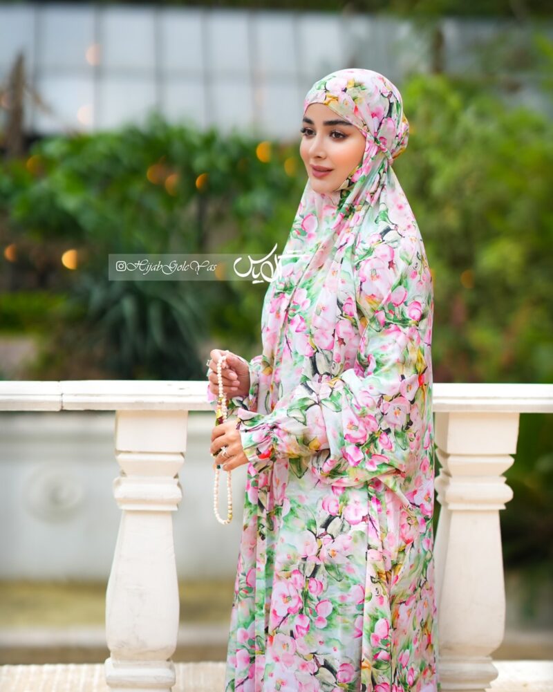 چادر نماز آستین دار کد 393 - تصویر 1