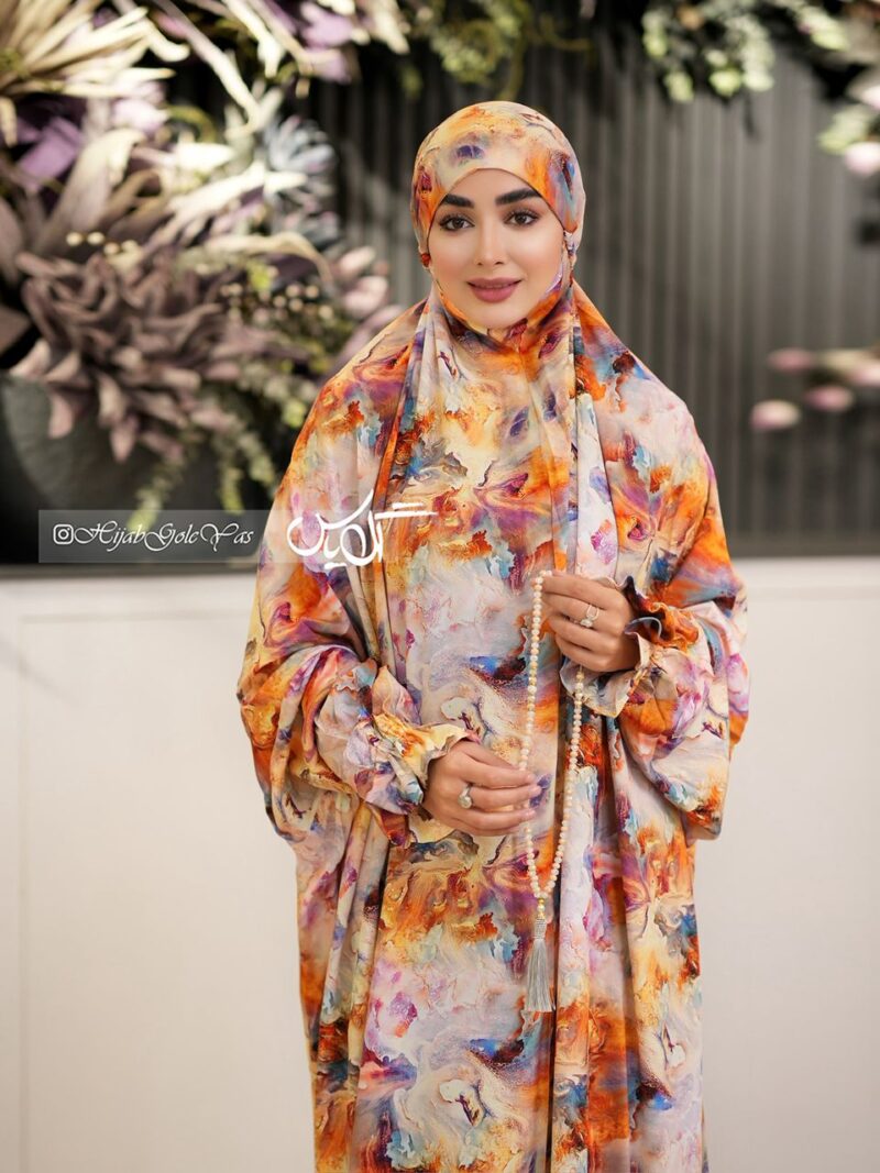 397 چادر نماز آستین دار کد 397 - تصویر 1