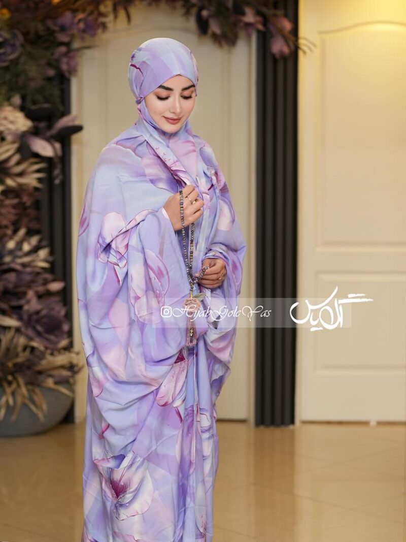 412 چادر نماز کیسه ای کد 412 - تصویر 1