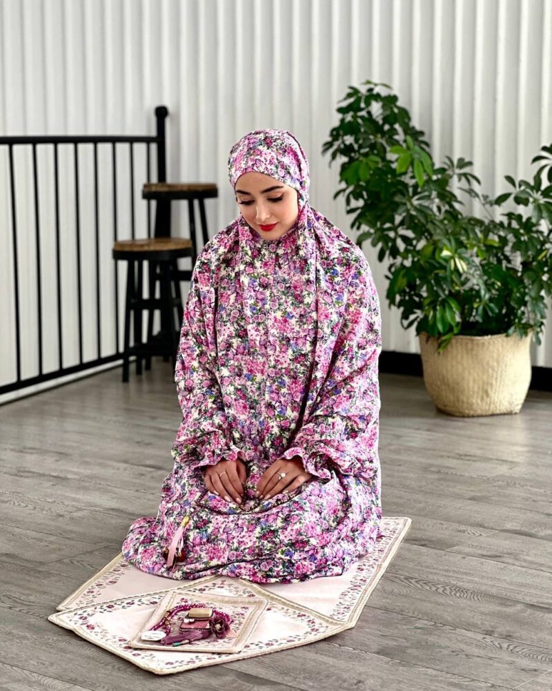 448 چادر نماز آستین دار کد 448 - تصویر 1