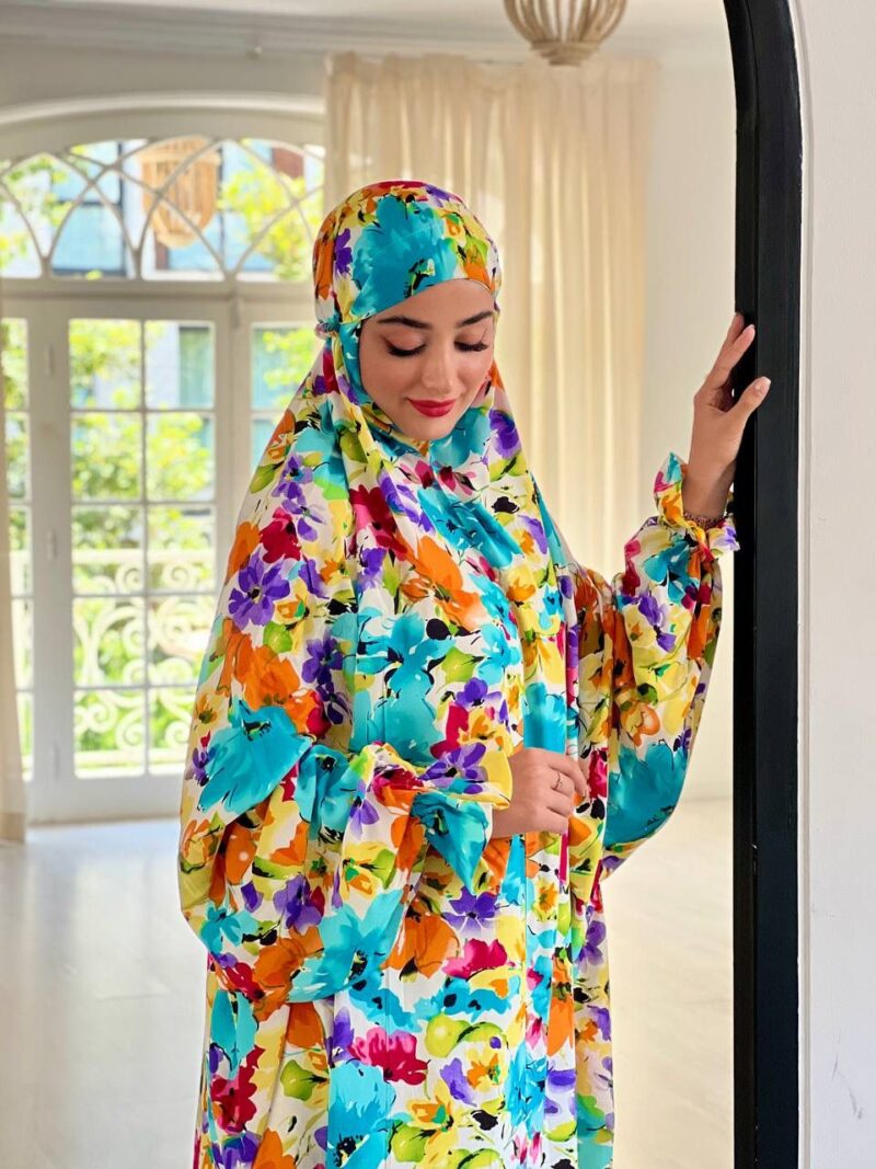 چادر نماز آستین دار کد 450 - تصویر 1