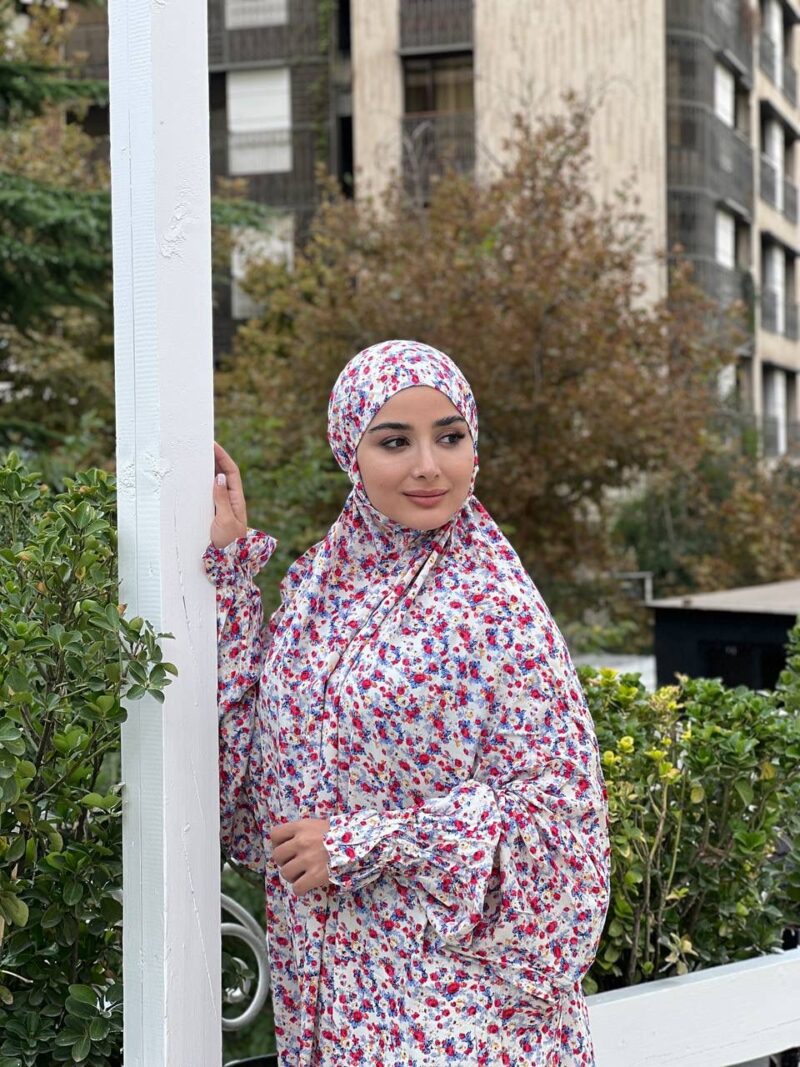 چادر نماز آستین دار کد 455 - تصویر 1