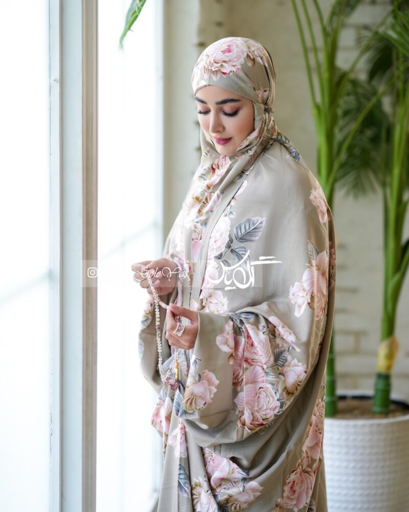 463 چادر نماز آستین دار کد 463 - تصویر 1
