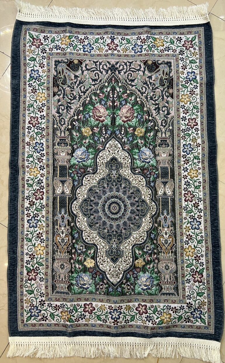 477 سجاده بافت مخمل شانل کد 477 - تصویر 1