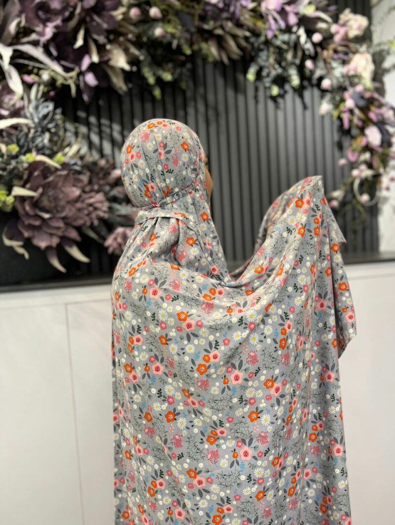 527 چادر نماز کیسه ای کودک کد 527 - تصویر 1