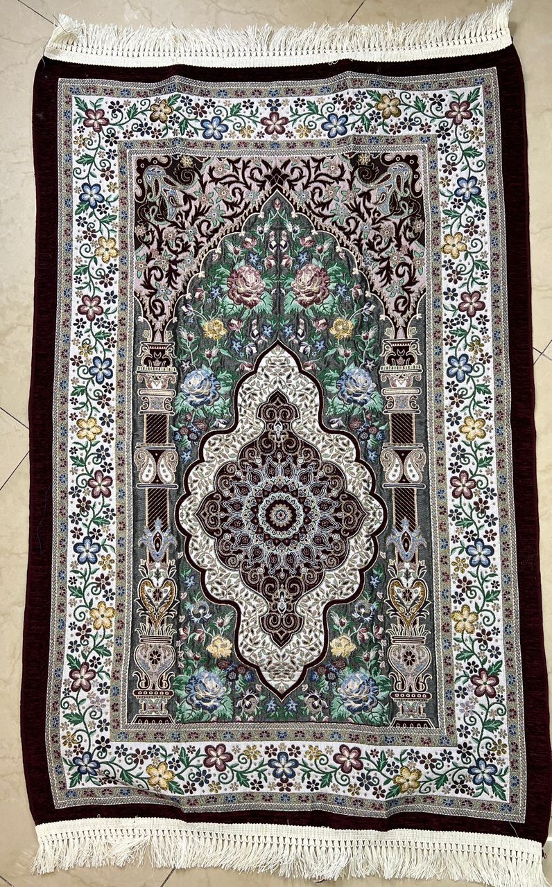 535 سجاده بافت مخمل شانل کد 535 - تصویر 1