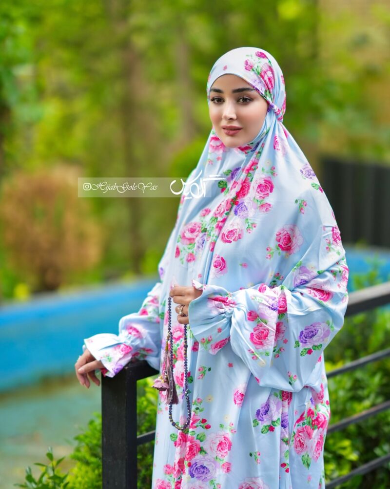 556-1 چادر نماز آستین دار کد 556 - تصویر 1