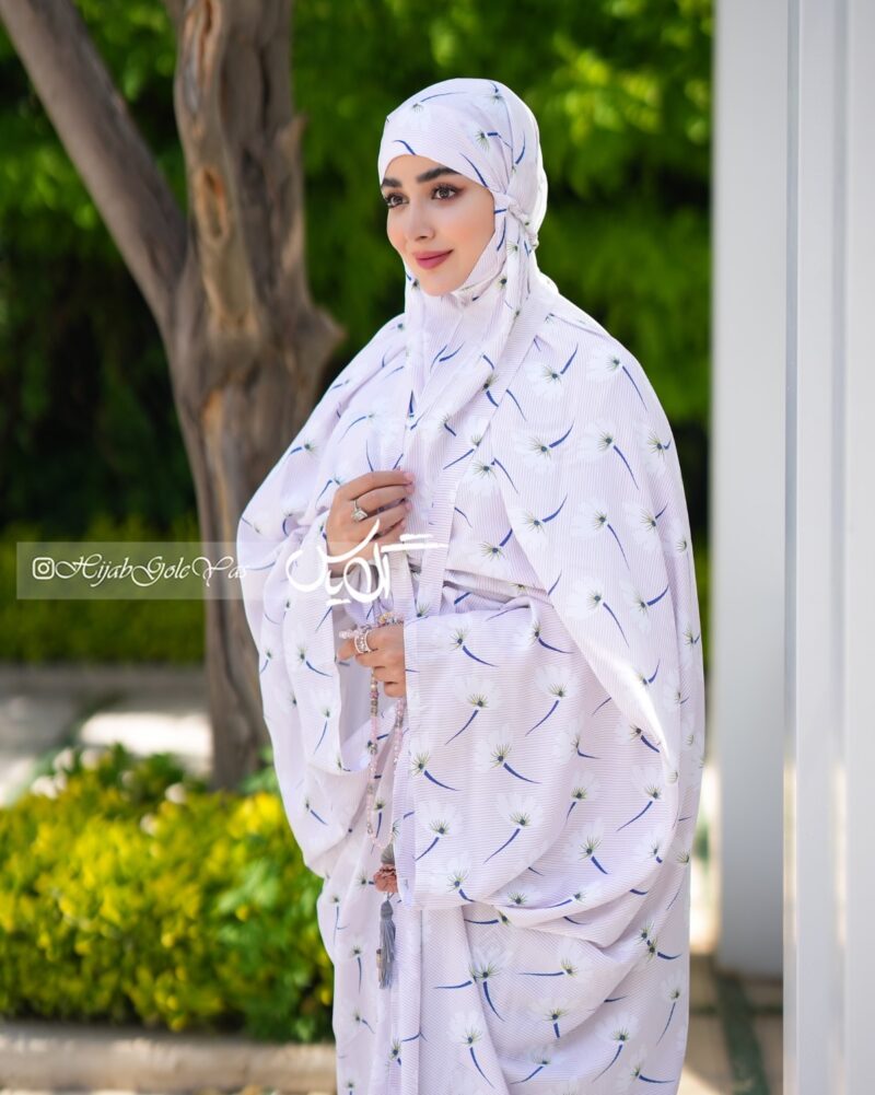 565-1 چادر نماز کیسه ای کودک کد 565 - تصویر 1