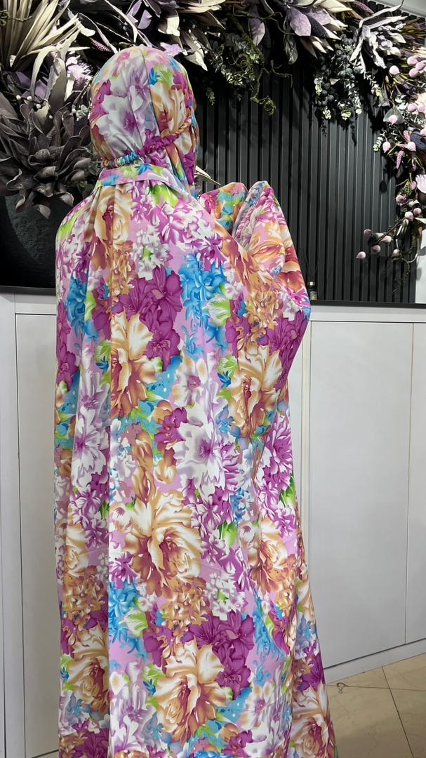 581 چادر نماز کیسه ای کودک کد 581 - تصویر 1