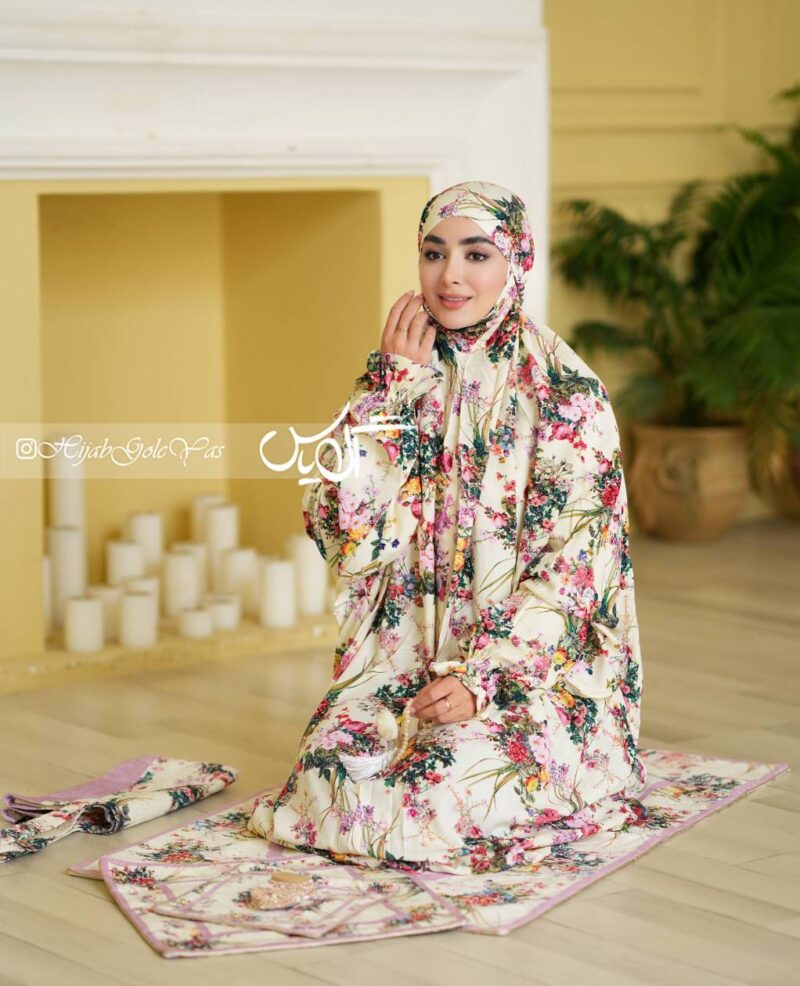 ست سجاده جانماز طرح ترنم کد 611 - Image 1
