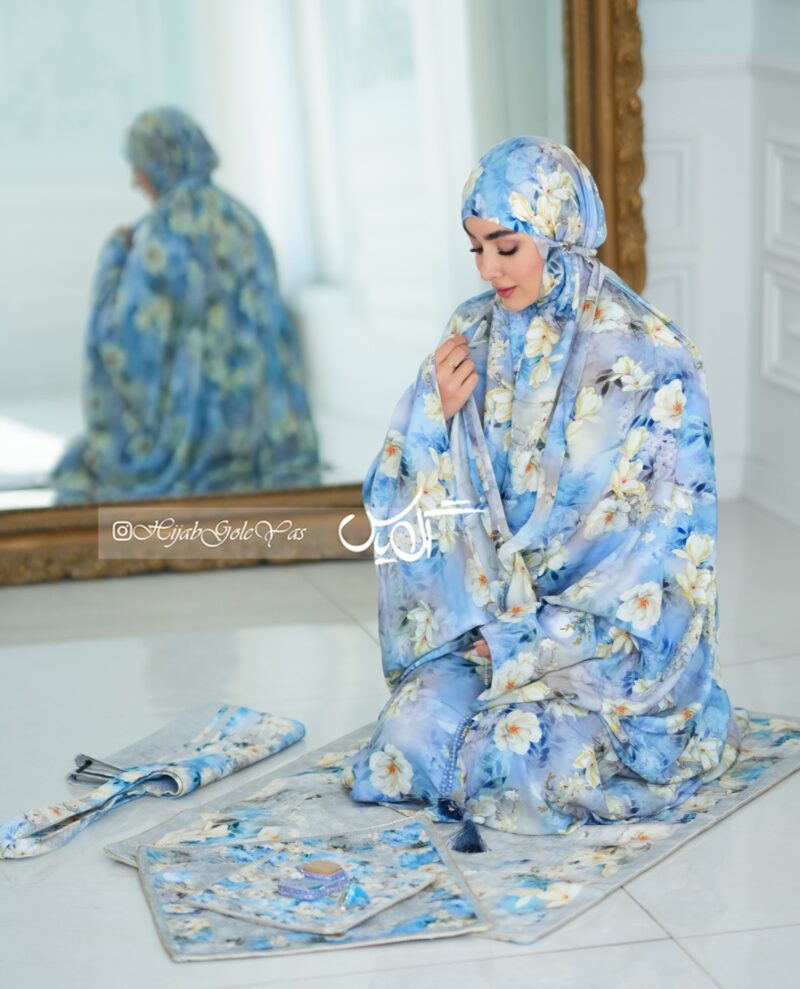 663 ست سجاده جانماز طرح سحر کد 663 - Image 1