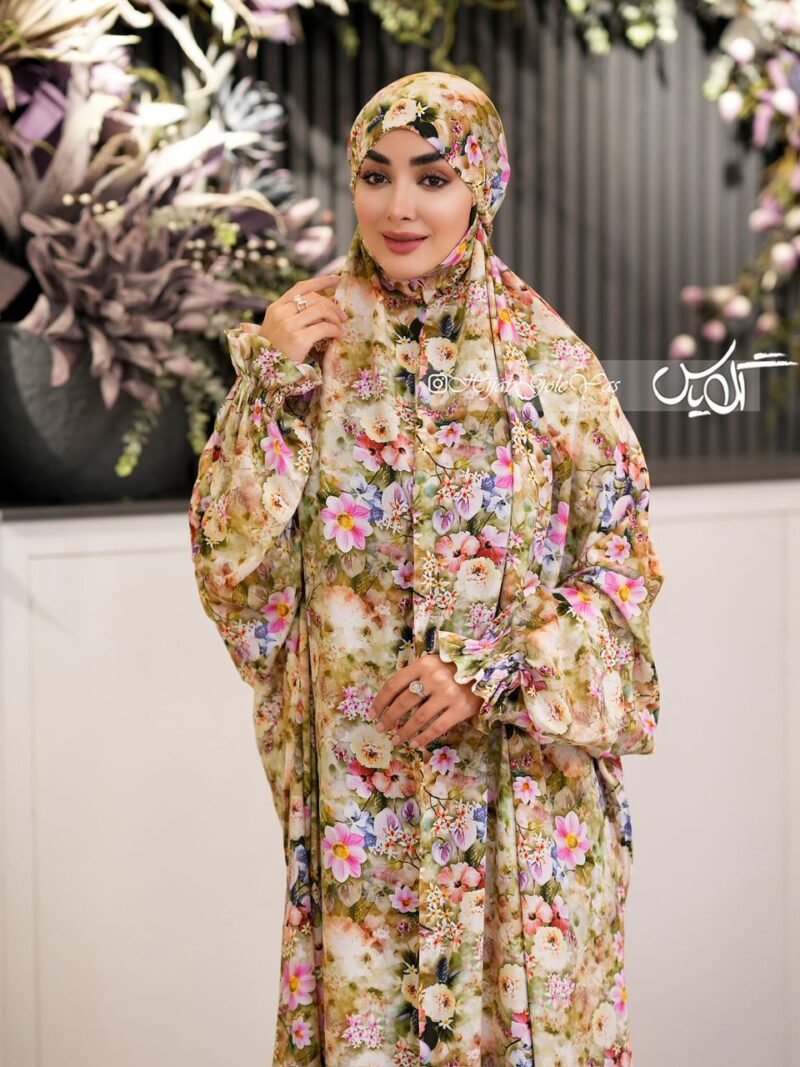 723 چادر نماز آستین دار کد 723 - تصویر 1