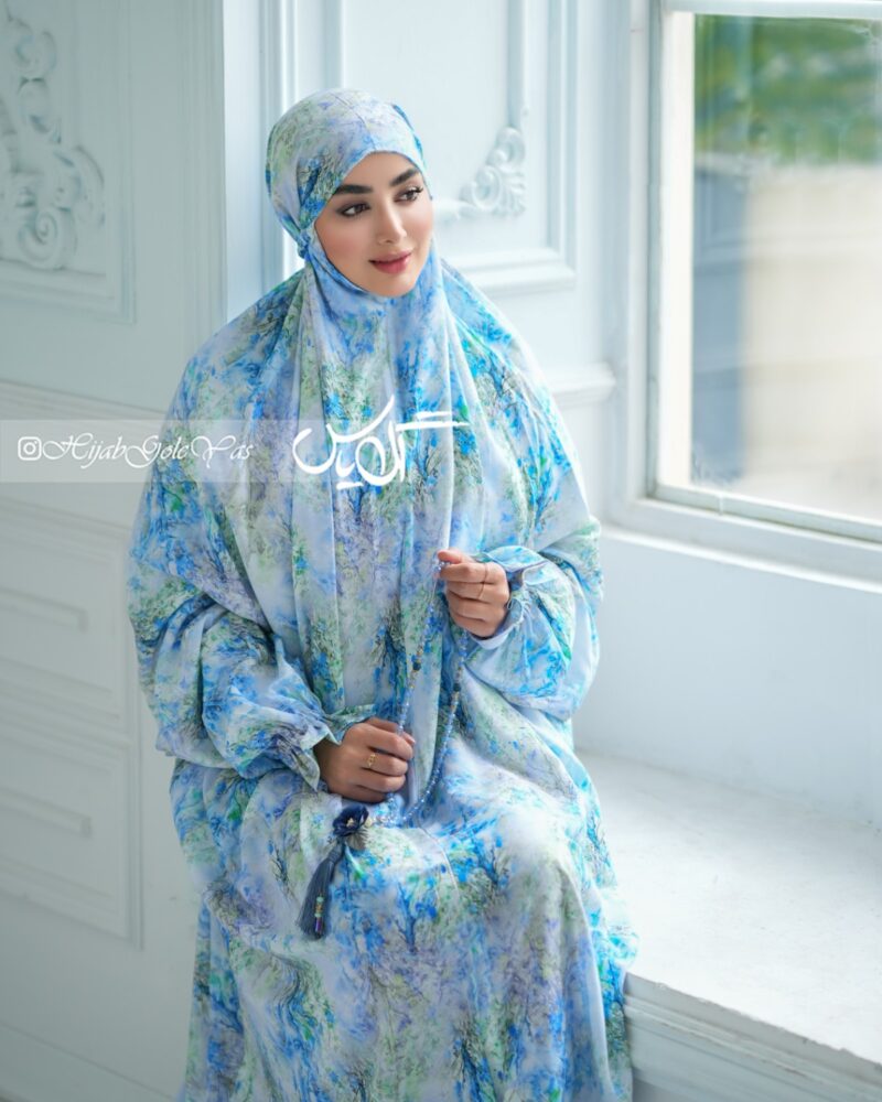 725-2 چادر نماز آستین دار کد 725 - Image 1