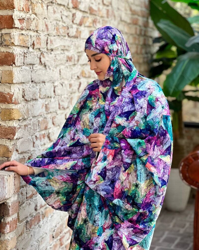 726 چادر نماز آستین دار کد 726 - تصویر 1