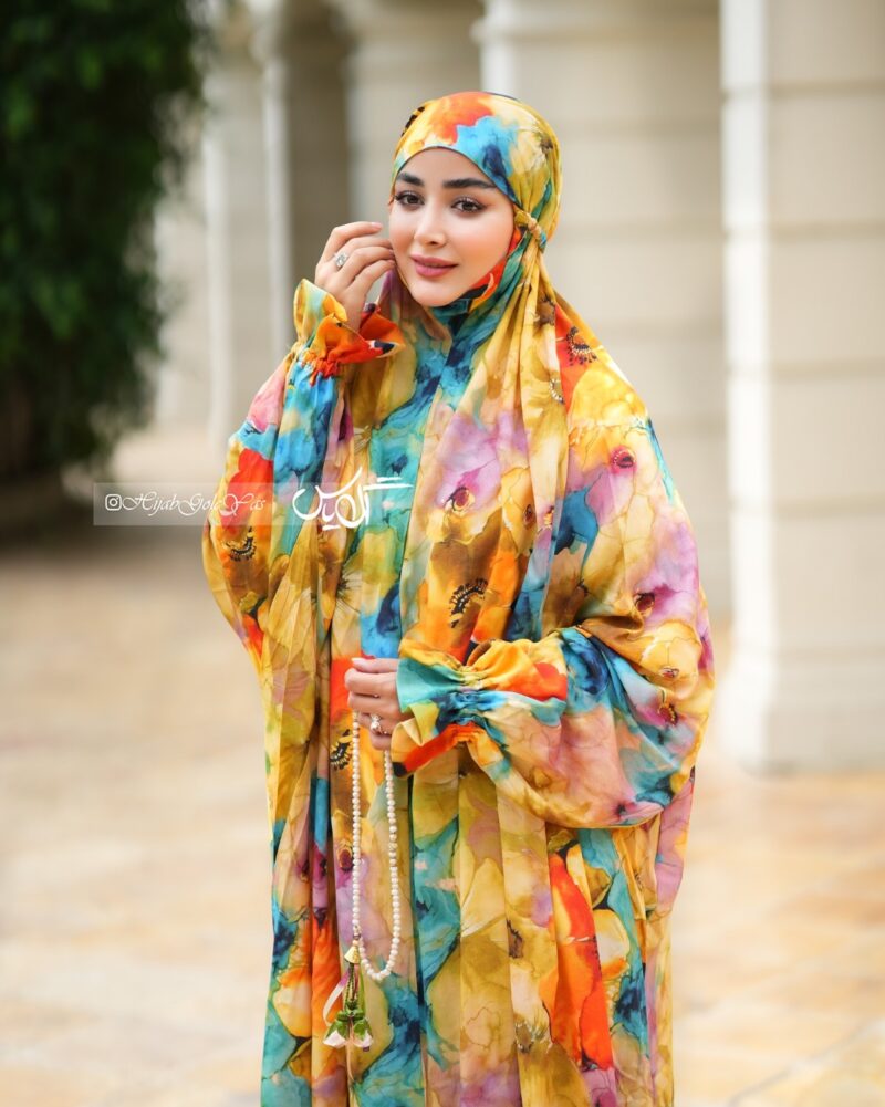 729 چادر نماز آستین دار کد 729 - تصویر 1