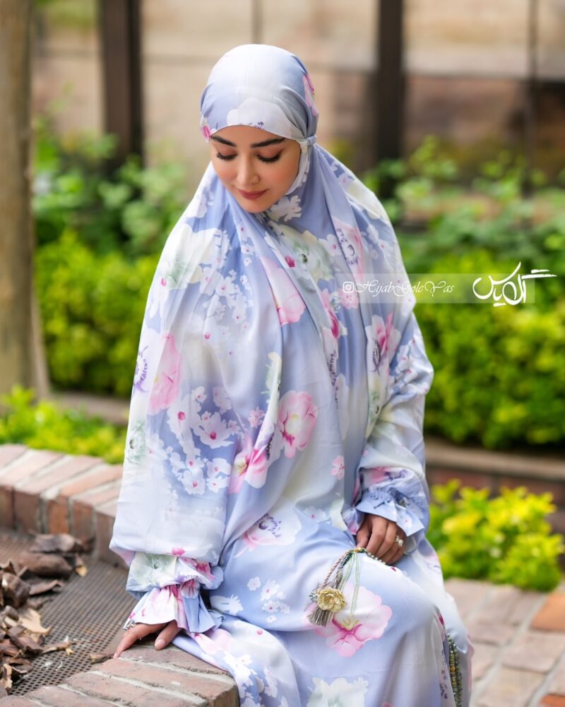 745-1 چادر نماز آستین دار کد 745 - تصویر 1