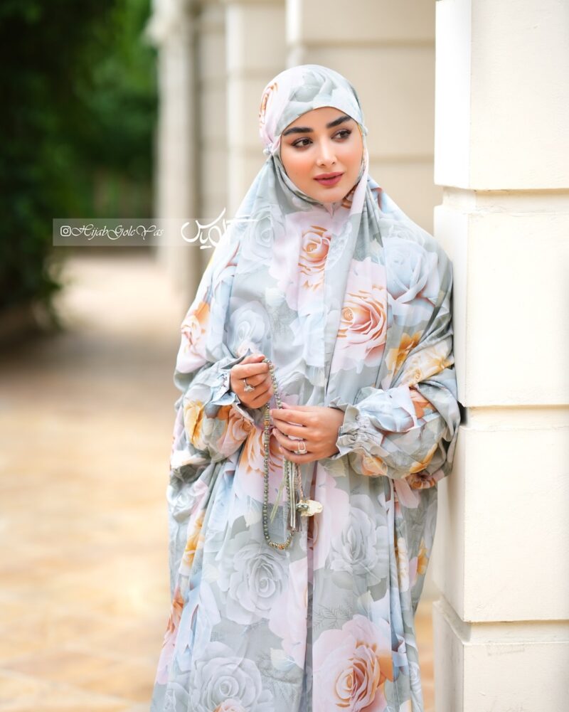 751-1 چادر نماز آستین دار کد 751 - تصویر 1