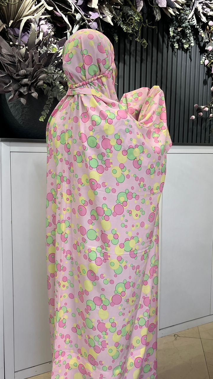 791 چادر نماز کیسه ای نوجوان کد 791 - تصویر 1