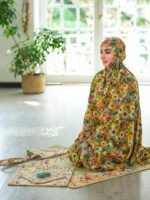 ست سجاده جانماز طرح گلشن کد 1015