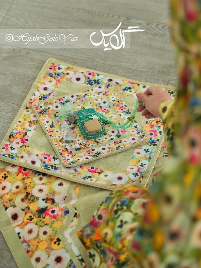 ست سجاده جانماز طرح گلشن کد 1015 - Image 3
