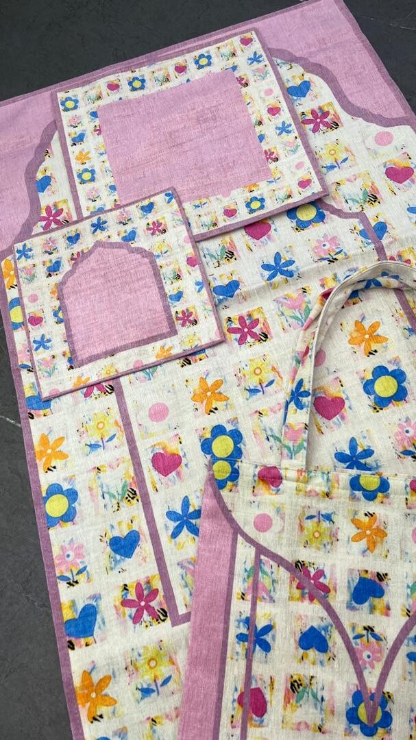 904 ست سجاده جانماز و کیف نوجوان کد 904 - تصویر 1