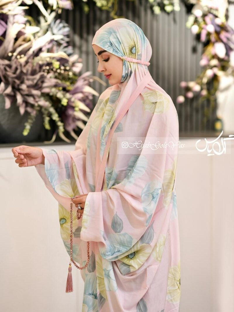 1023 چادر نماز کیسه ای کد 1023 - تصویر 1