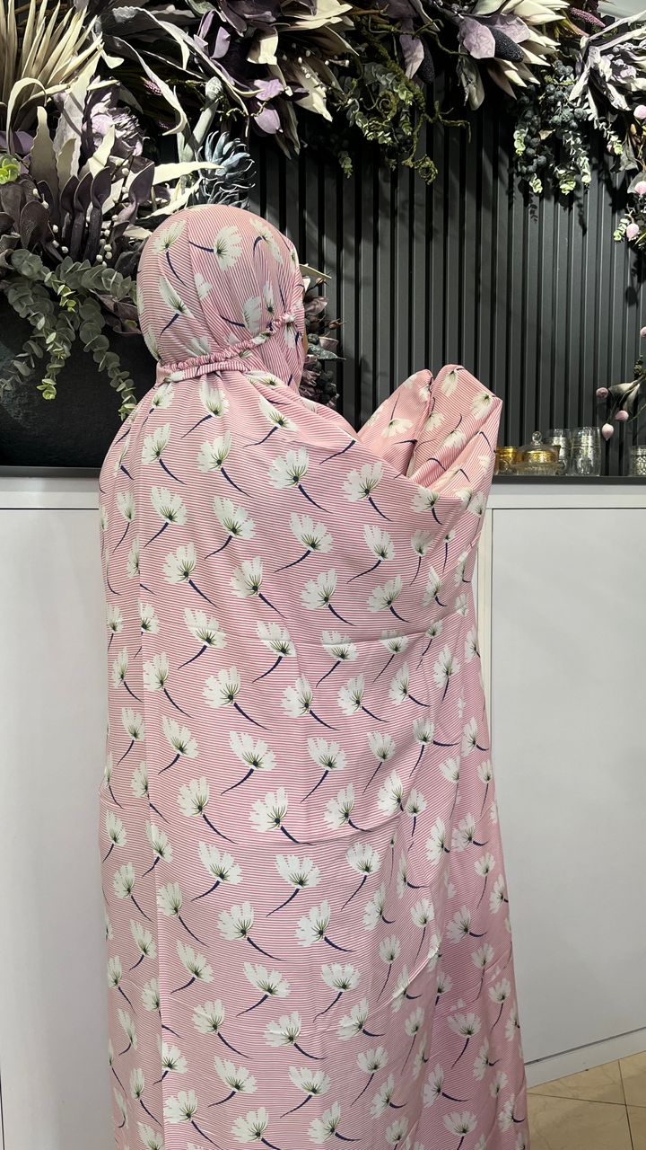 1044 چادر نماز کیسه ای کودک کد 1044 - تصویر 1