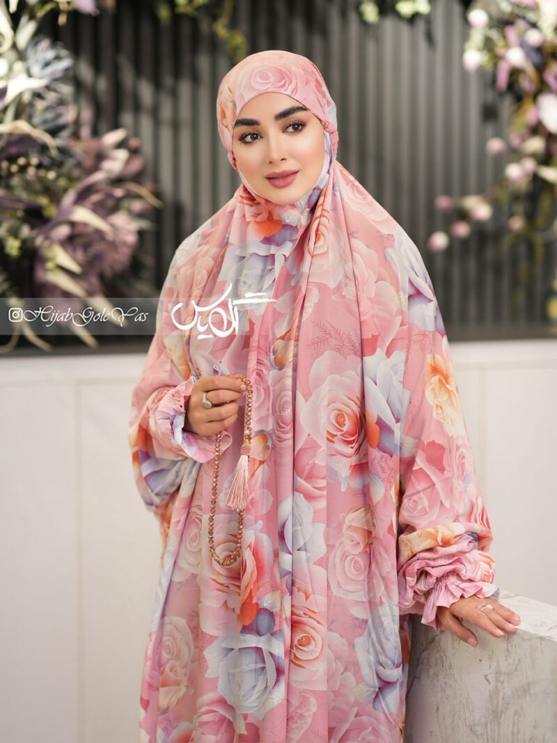 چادر نماز آستین دار کد 1170 - تصویر 1