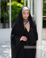 چادر مشکی عربی نور دخت کد 1319