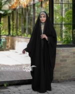 چادر مشکی عربی اسلیمی حاشیه کد ۱۳22