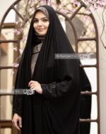 چادر مشکی عربی دریا کد 1325