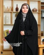 چادر مشکی عربی سلما حاشیه کد ۱۳27
