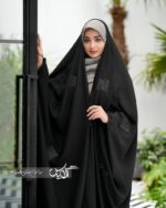چادر مشکی عربی کتیبه کد ۱۳28
