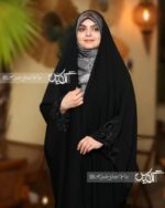 چادر مشکی عربی پریسان کد 1329