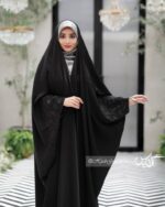 چادر مشکی عربی آفتاب گردان کد 1330