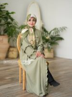 مانتو عبا درنا کد 1340 - تصویر 2