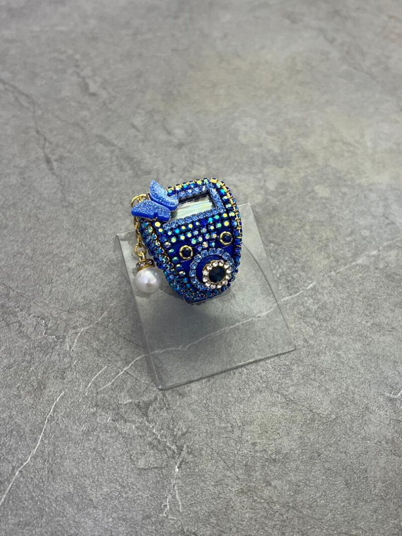 ذکرشمار انگشتری نگین دار کد 1519 - تصویر 1