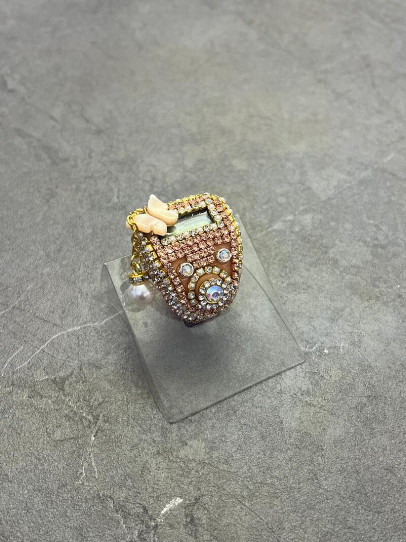 ذکرشمار انگشتری نگین دار کد 1521 - تصویر 1