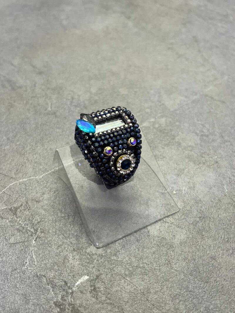 ذکرشمار انگشتری نگین دار کد 1529 - تصویر 1